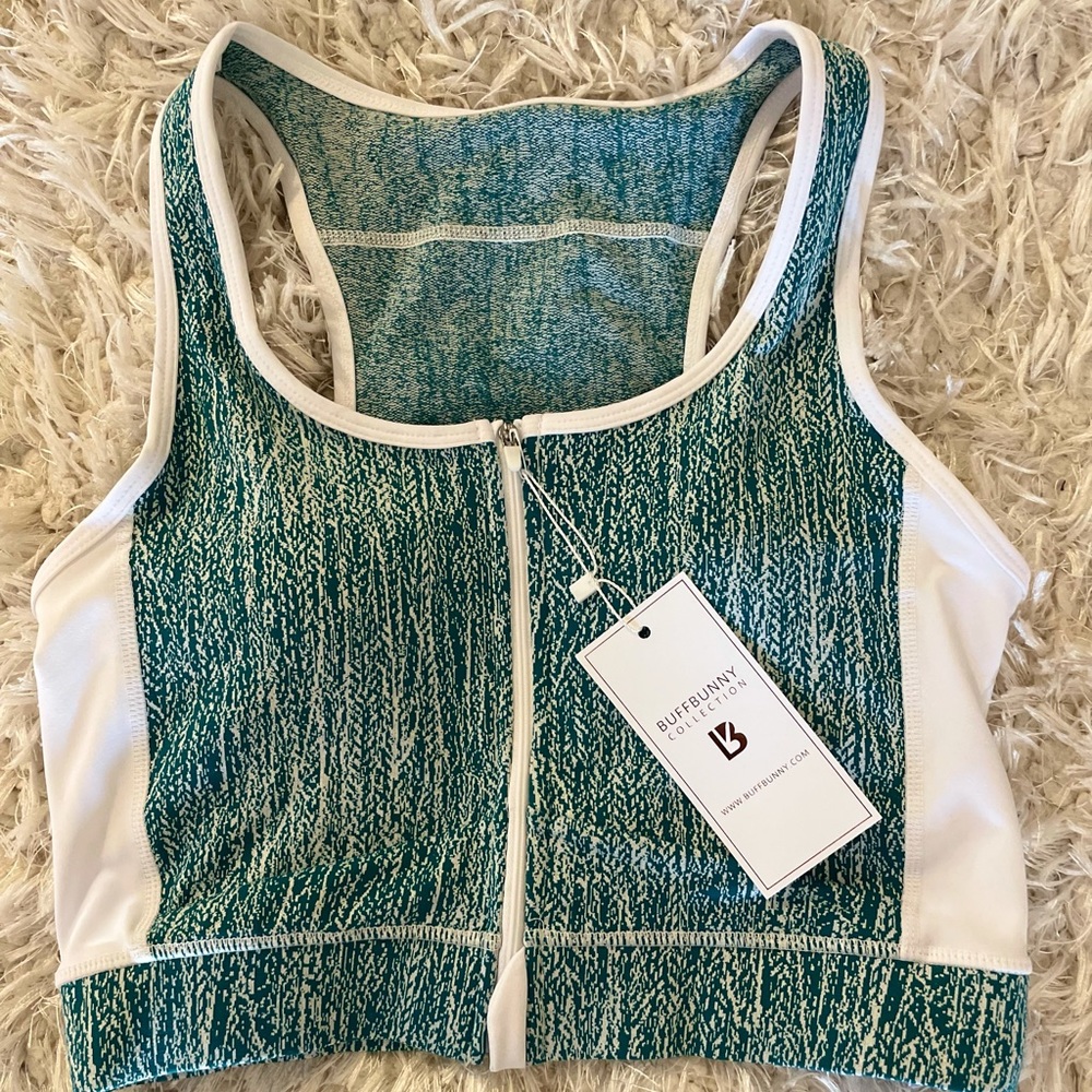 Buffbunny Jacquard Crop Bra - Martini , Size small